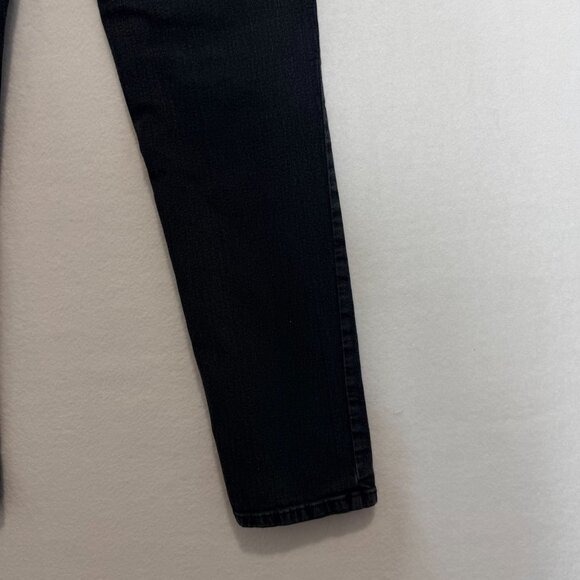 Calvin Klein Jeans Slim Straight Womens Size 16 Dark Wash Stretch Denim - Picture 11 of 14